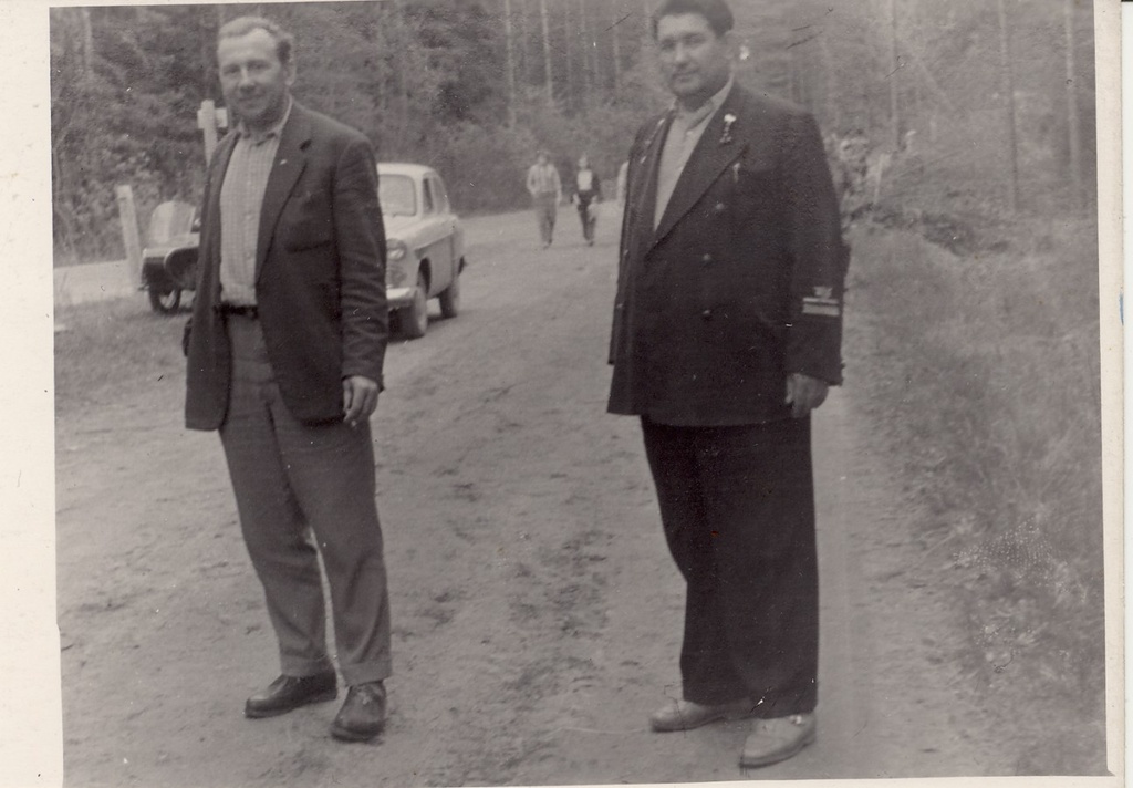 K. Rogenbaum ja D. Vassin hoogtööpäeval