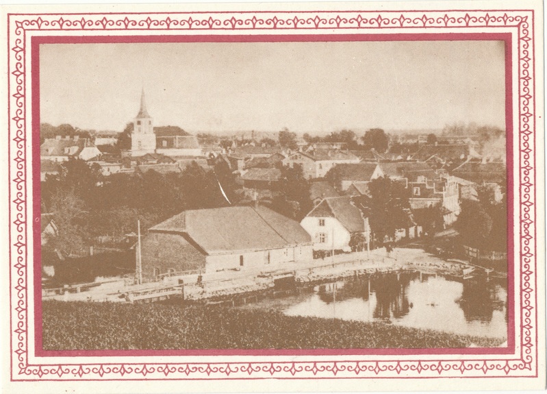 Valga. Vaade Pudrumäelt
