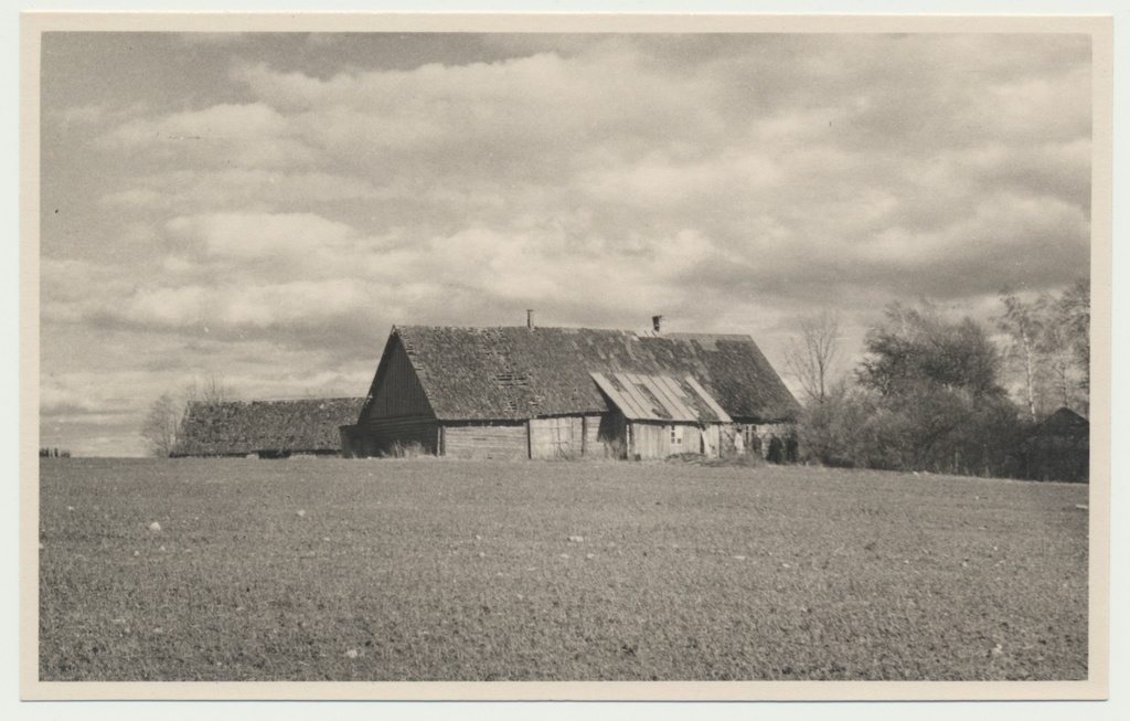 foto, Paistu khk, Aidu küla, Puiste talu, H. Pöögelmanni sünnitalu, u 1970