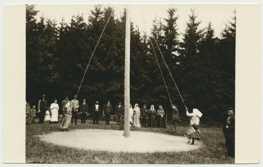 foto, Paistu khk, Heimtali mõis, pöörkiik, 1912, foto M. Teng
