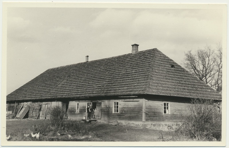 foto Karksi khk Pöögle v Lopa talu 1957 foto L. Vellema