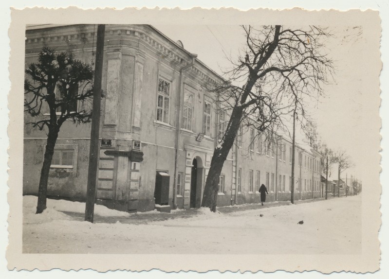 foto, Viljandi, Tallinna tn 20/Jakobsoni tn 21 Sakala Partisanide Pataljoni kasarmu, u 1939