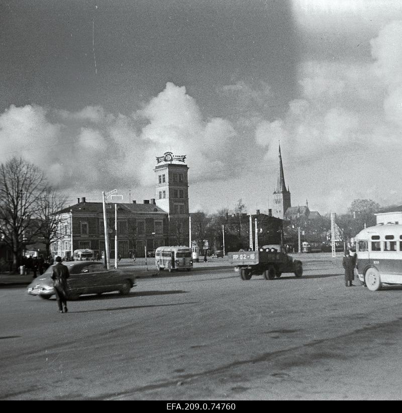 View of the Central Square.