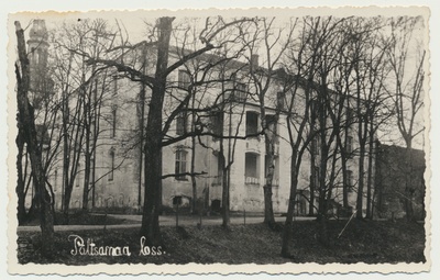 foto, Põltsamaa, loss, u 1930  duplicate photo