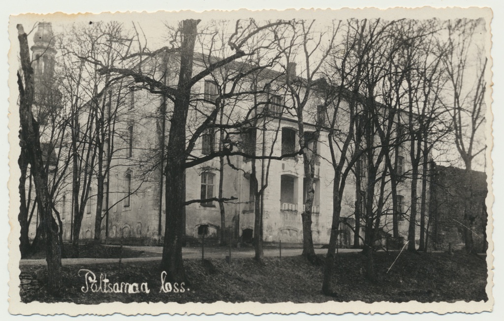 foto, Põltsamaa, loss, u 1930