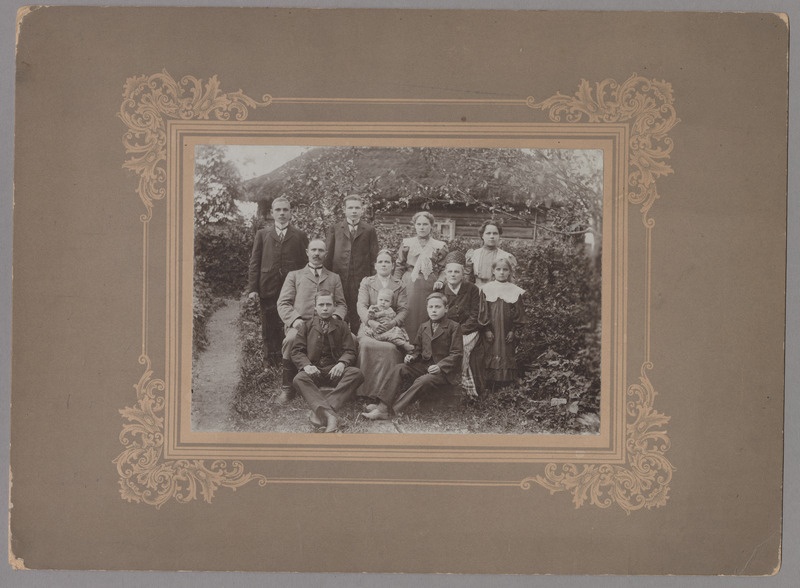 foto papil, perekond Viitmann-Vellerind, u 1910