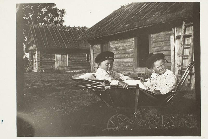 Farm sauna and garden, front farmers with vankri, Vormsi