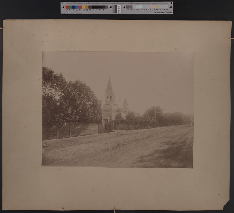 foto papil, Viljandi, Vaksali tn 2, Vene õigeusu kirik u 1910
