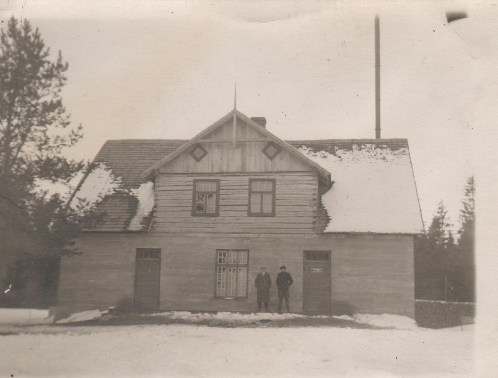 Tarvastu Milk Association building in 1932.