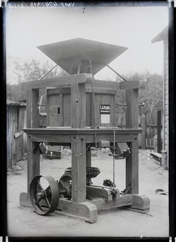 fotonegatiiv, Viljandi, T. ja A. Ressaar'e vabrik, veski 1910 foto J. Riet