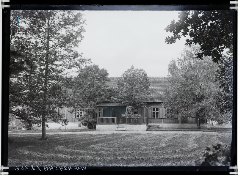 fotonegatiiv, Viljandi khk Vana-Võidu mõis, vana peahoone, 1904, foto J. Riet