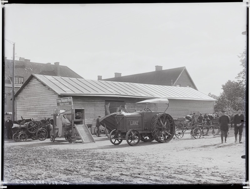 fotonegatiiv, Eestimaa Põllumajanduse Ühisus, Viljandi osakond, toodete näidised 1922 foto J.Riet