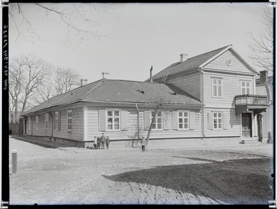 fotonegatiiv, Viljandi, Pikk tn 13, Schoeleri maja, 1912  foto J.Riet  similar photo