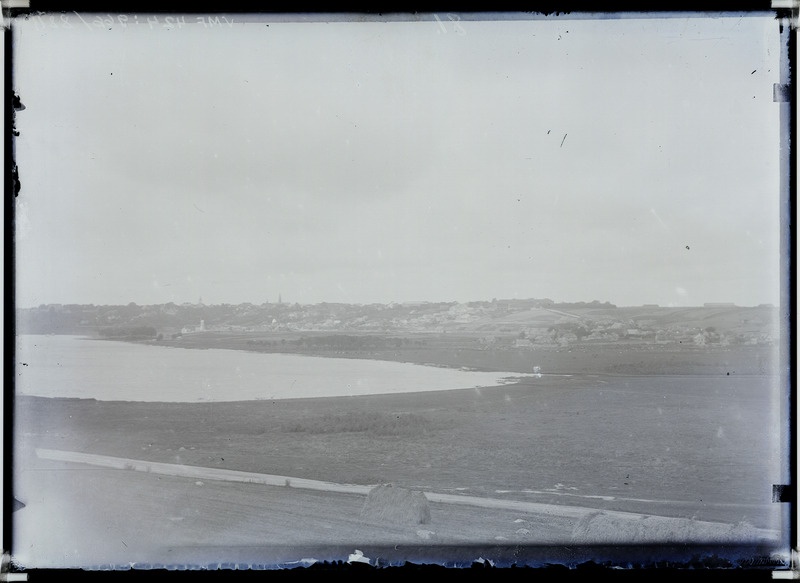 fotonegatiiv, vaade Viljandi linnale Viiratsi poolt 28.07.1896 foto J.Riet, nr 81