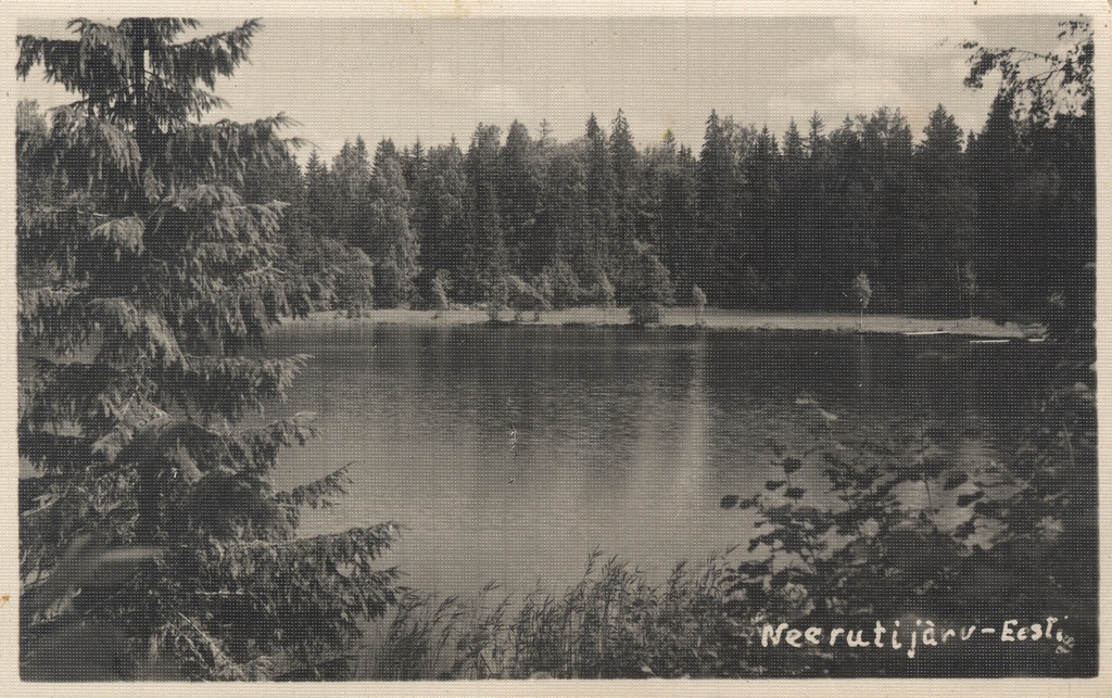 Lake Neeruti : Estonia