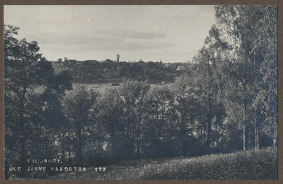 foto, Viljandi, linn järve vastaskaldalt, u 1915  duplicate photo