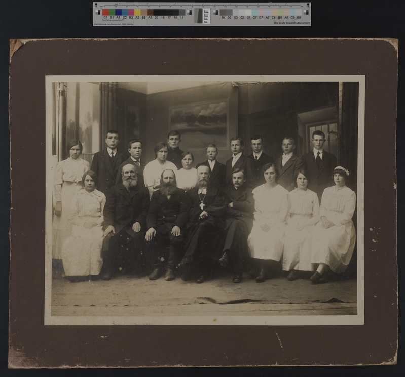 foto papil, Eesti leerilapsed, Simbirsk, u 1918