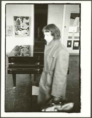 Andres Tolts 1971. aasta noorte avangardinäituse avamisel  similar photo