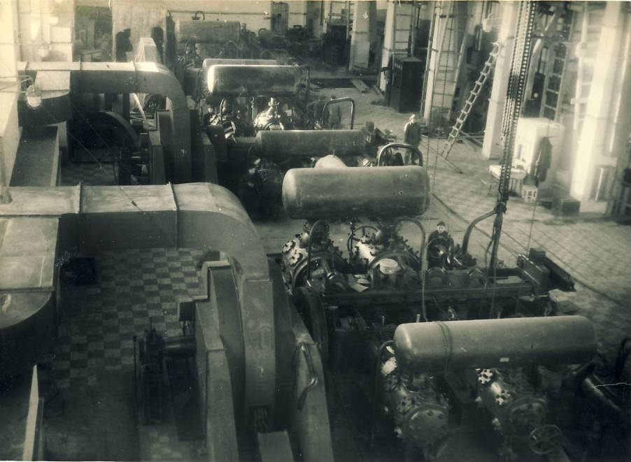 Kohtla-järve burner stone reprocessing combination