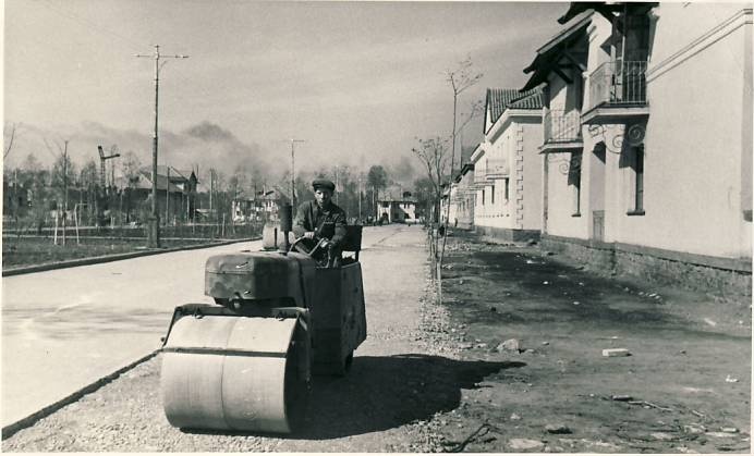 Asphalting of Kohtla-Järve Street
