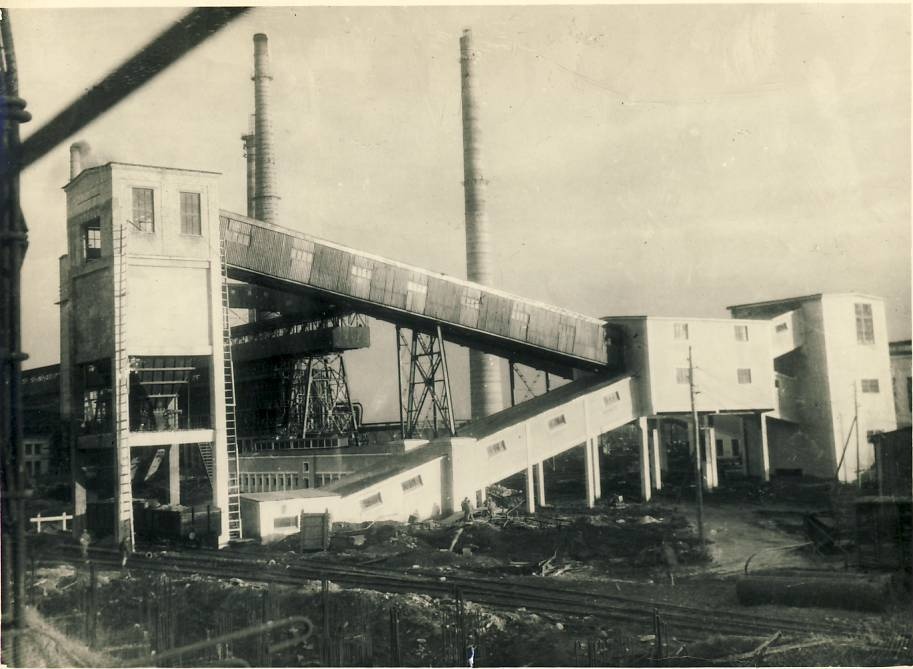 Kohtla-järve burner stone reprocessing combination