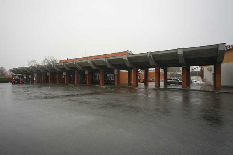 Kuressaare bussijaam. Arhitekt Maie Penjam