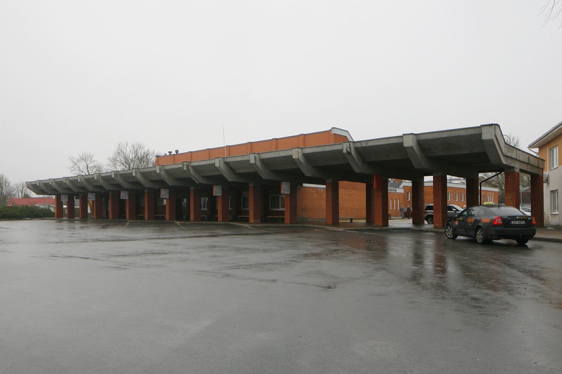 Kuressaare bussijaam. Arhitekt Maie Penjam