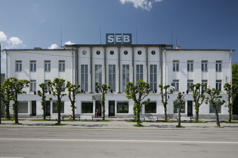Rakvere pangahoone / Eesti Pank. Arhitekt Ferdinand Adoff, 1933
