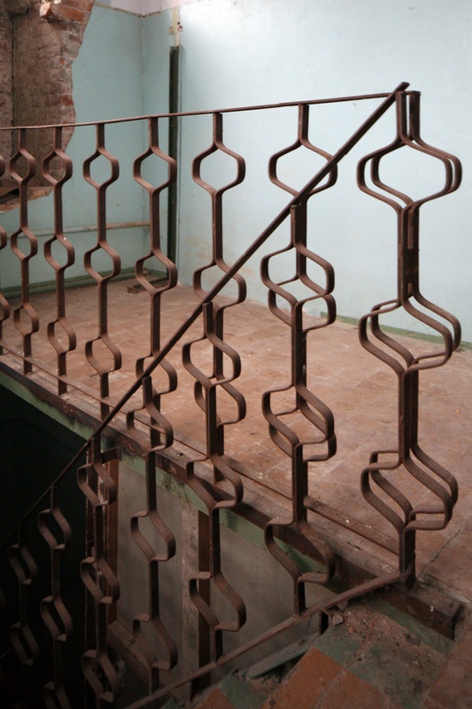 Narva Kreenholmi veetorn. Sisevaade. Arhitekt Paul Alisch