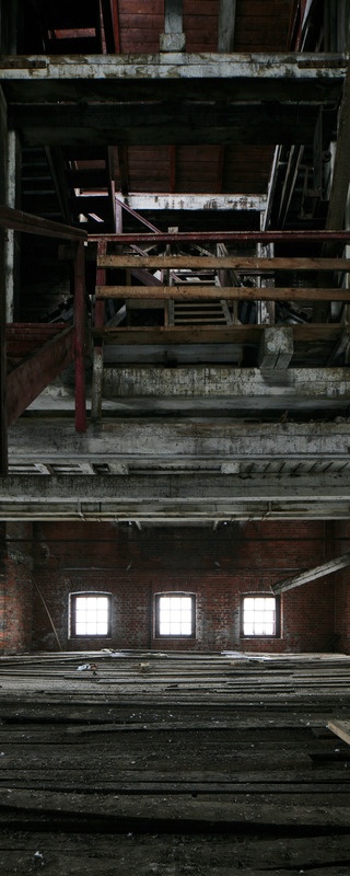 Narva Kreenholmi veetorn. Sisevaade. Arhitekt Paul Alisch