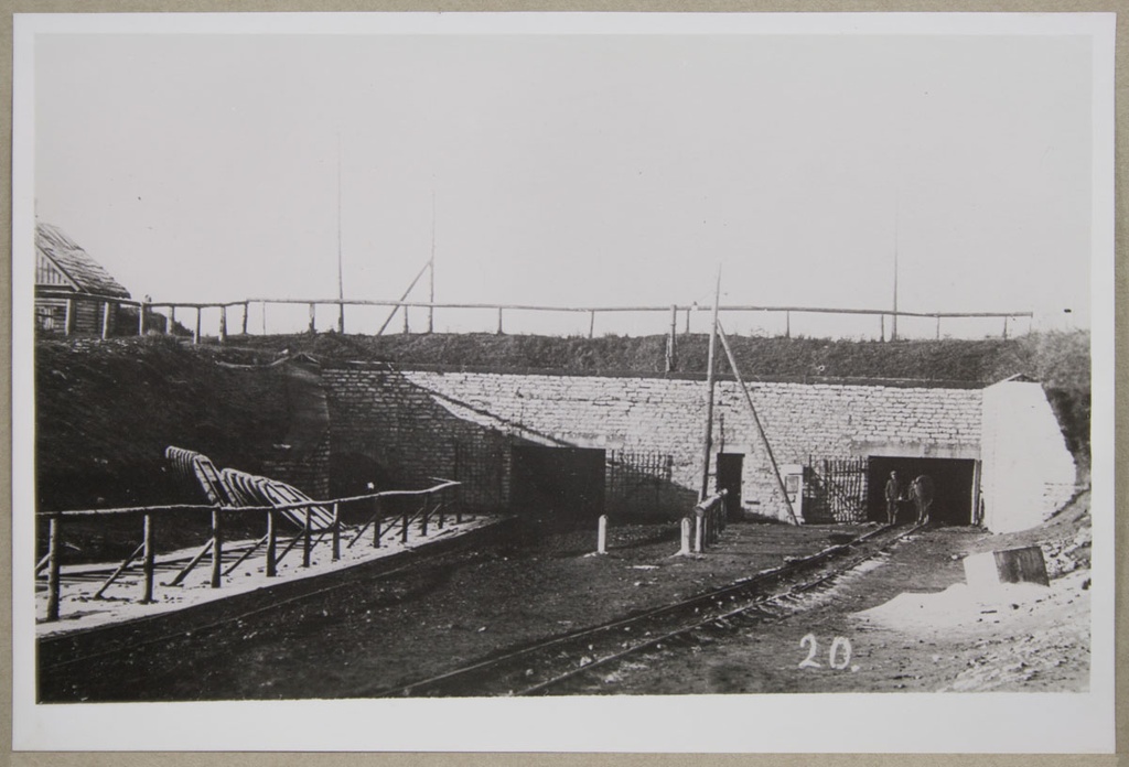 Kohtla-järve. "kukruse" mining. Entrance to the underground mining