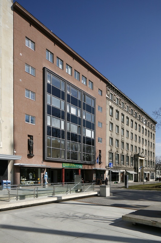 Tallinna Kunstihoone. Arhitektid Edgar Kuusik ja Anton Soans