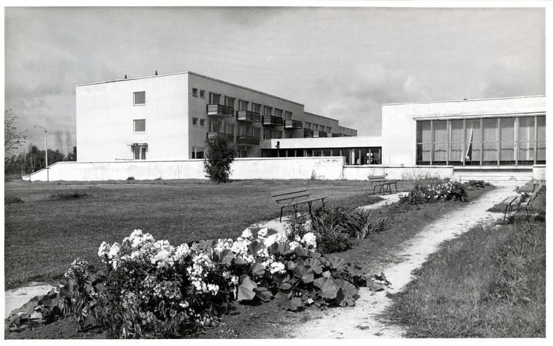 Merivälja pansion / pansionaat / invaliidide kodu / vanadekodu. Arhitekt Agnes Vulp