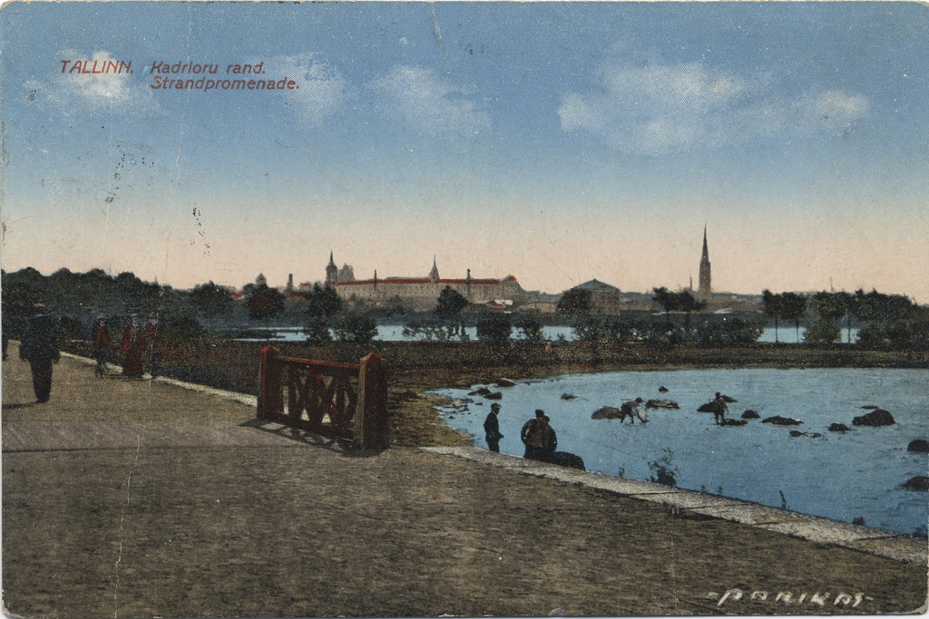 Tallinn : Kadrioru beach = Strandpromenade