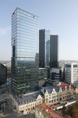 Tallinna ärikeskus. Maakri kvartal ja endised tööstushooned  similar photo