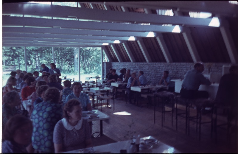 Merepiiga restoran, Rannamõisa. Interjöör. Arhitekt Voldemar Herkel