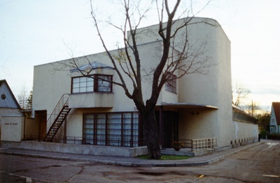 Kirovi kolhoosi pansionaat Pärnus. Arhitekt Rein Hansberg  similar photo