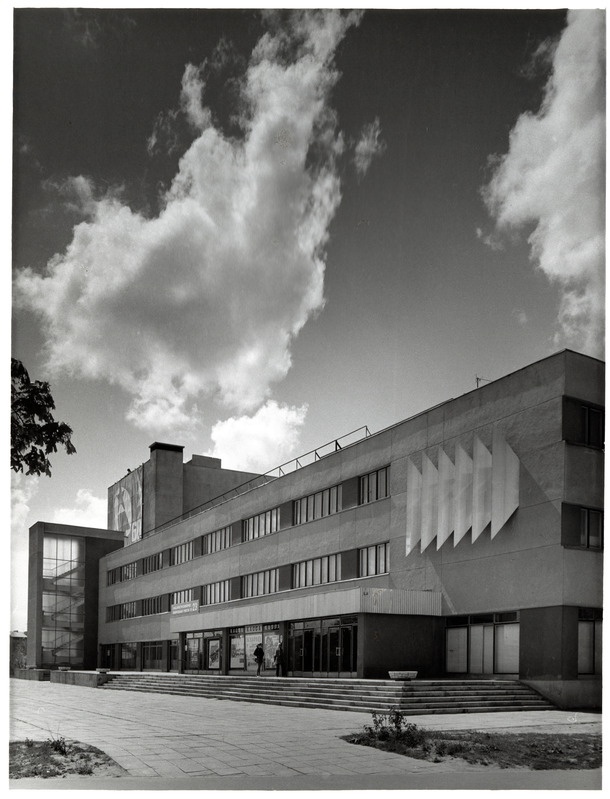 Narva kultuurimaja / kultuurikeskus / kultuuripalee Energeetik. Tüüpprojekt, arhitekt Silvi Luik