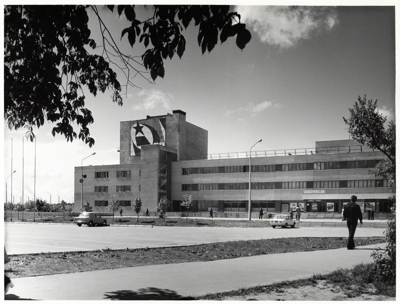 Narva kultuurimaja / kultuurikeskus / kultuuripalee Energeetik. Tüüpprojekt, arhitekt Silvi Luik