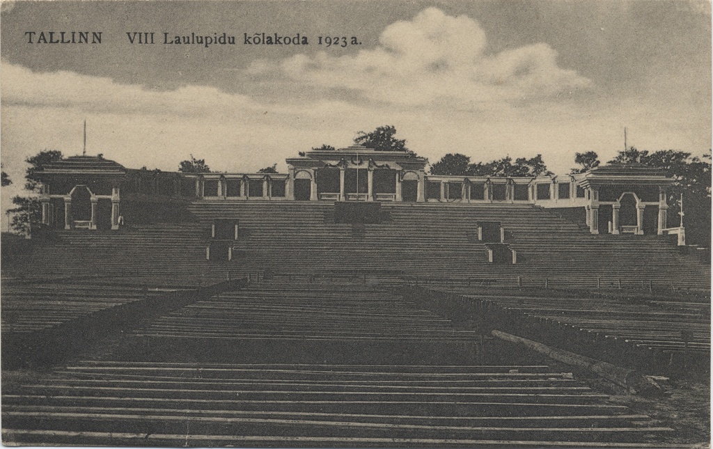 Tallinn : VIII Laulupidu speakers 1923 yr.