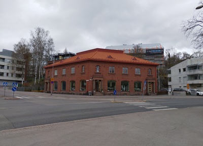 Elannon rakennus Etelä-Haagassa, Kauppalantie 2, Vanha Turunmaantie 1. rephoto
