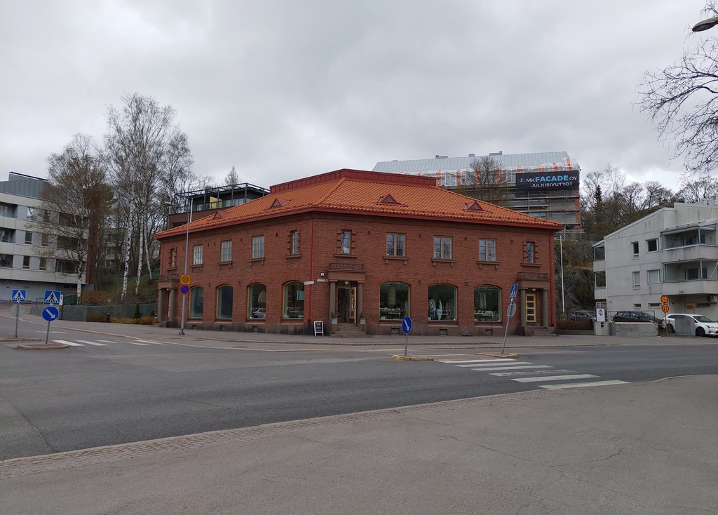 Elannon rakennus Etelä-Haagassa, Kauppalantie 2, Vanha Turunmaantie 1. rephoto