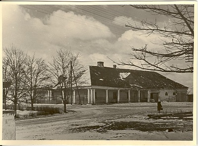 Photo, Dog Downtown Station 1957.a.  similar photo