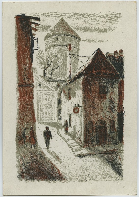 Vana Tallinn - E. Okas'e autolito järgi