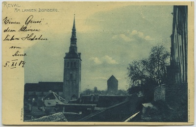 Tallinn. Reval. Am Langen Domberg  duplicate photo
