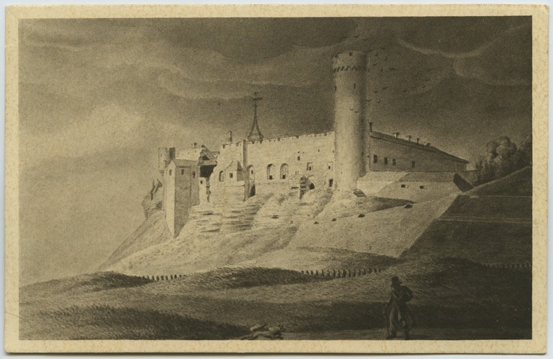Tallinn. Der alte Teil der Schlossmauer II (C. v. Ungern-Sternberg'i järgi)