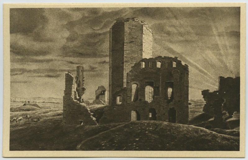 Ruine von Schloss Weissenstein (C. v. Ungern-Sternberg'i järgi)
