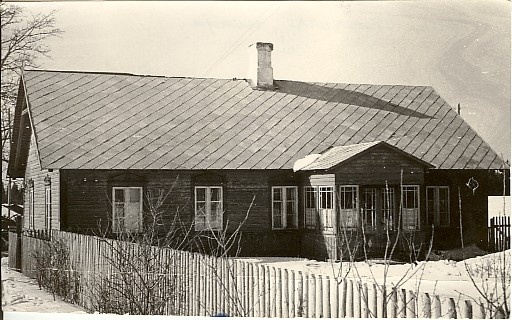 Photo, Dog view (house where he lived from Viiralt) in the 1970s a.