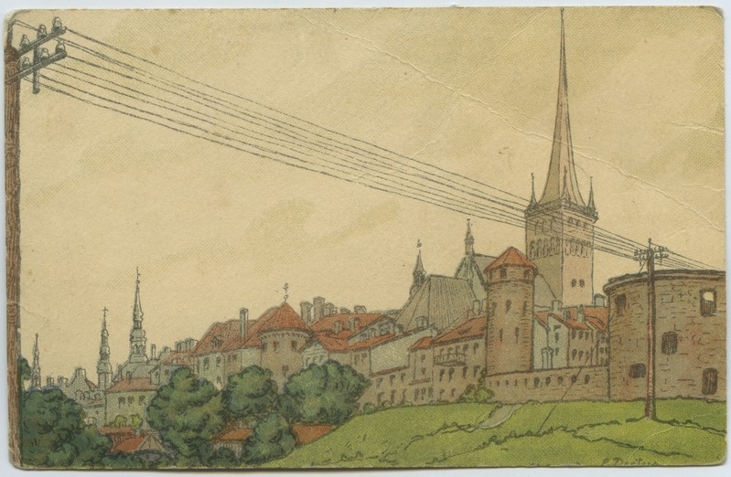 "Vana Tallinn", Väike-Rannavärav (E. Deeters'i järgi)