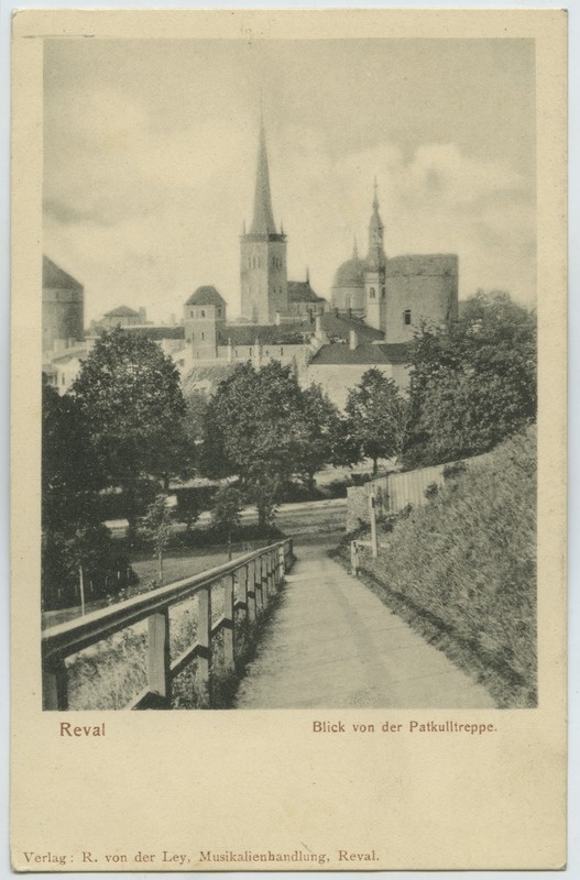 Tallinn. Reval. Blick von der Patkulltreppe